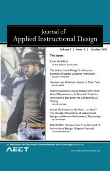 The Journal of Applied Instructional Design