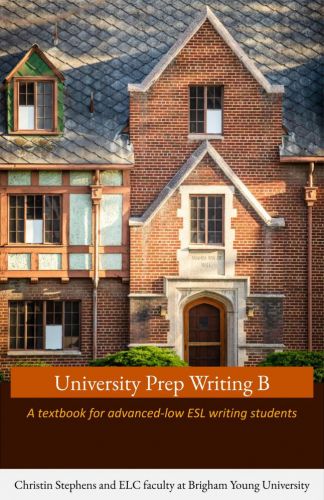 Cover for University Prep Fall Writing B