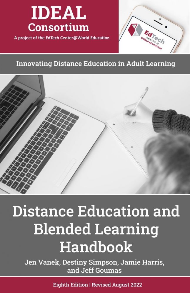 IDEAL Distance Education and Blended Learning Handbook, 8th Edition