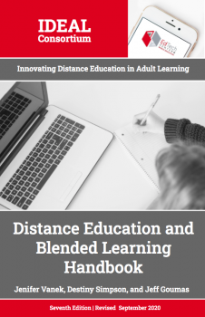 Book cover for IDEAL Distance Education and Blended Learning Handbook, 7th Edition