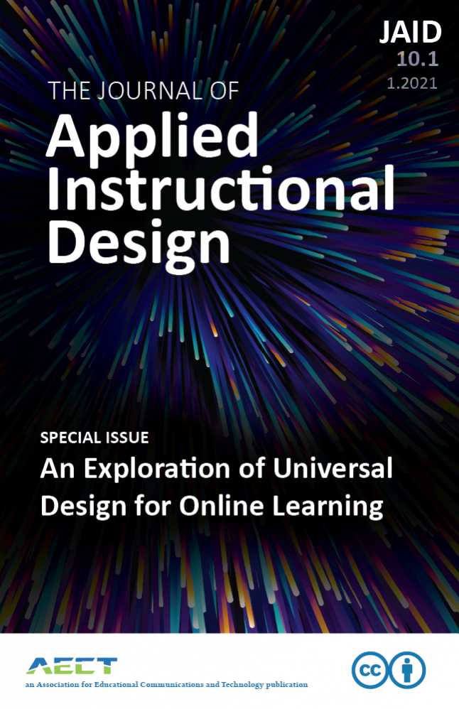 Exploring the Impact of Universal Design for Learning Supports in an Online Higher Education Course