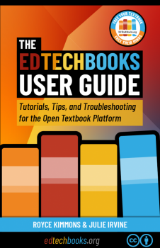 Book cover for The EdTech Books User Guide