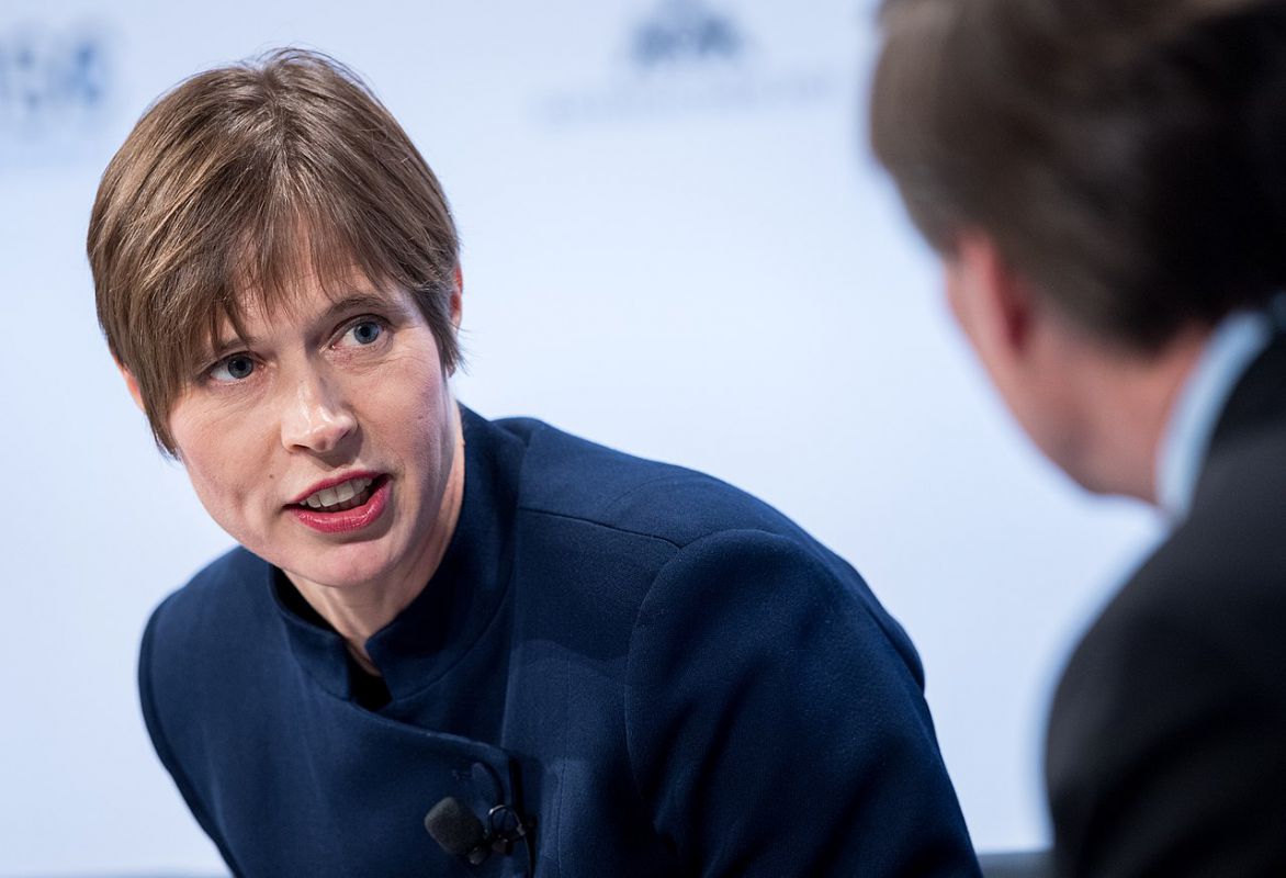 Estonia President Kersti Kaljulaid 