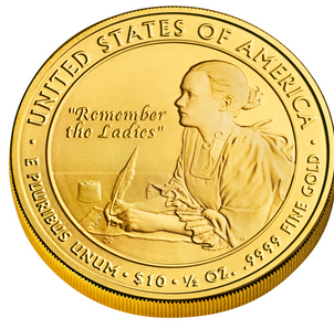 Abigail Adams First Spouse Coin