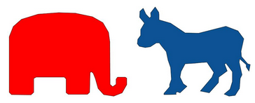 Icon of US Political Parties