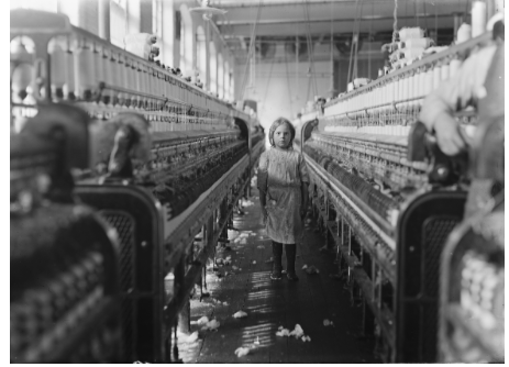 Young Girl in a Mill 1908