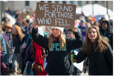 Minnesota High School Students Walked Out