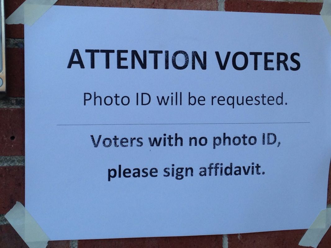 New Hampshire Voting Place Sign 2013