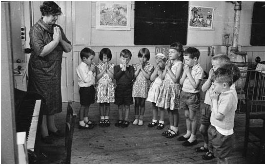 Students Praying