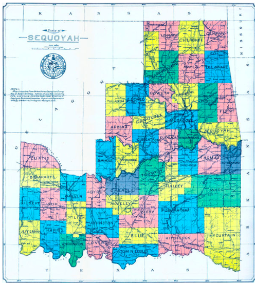 Sequoyah map