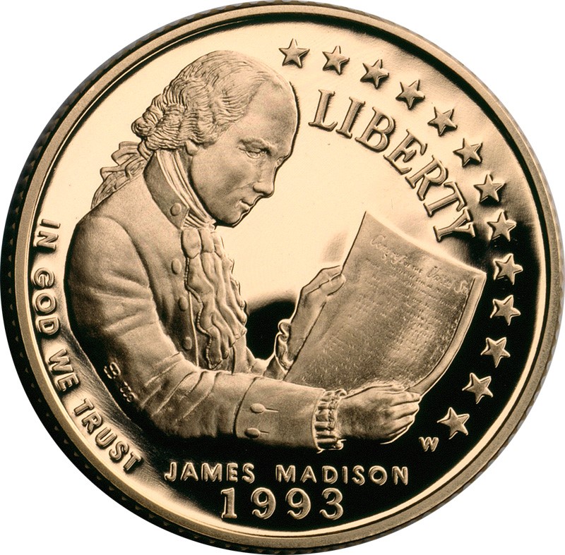 James Madison Coin