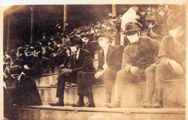 Georgia Tech football game 1918 during Spanish Flu