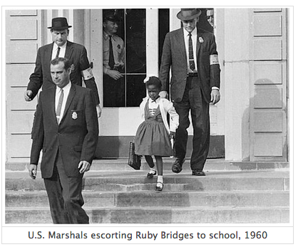 US Marshal Escorting Ruby Bridges