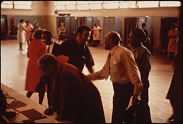 Election Day 1972 Birmingham Alabama