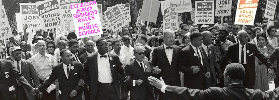 Protestors march for civil rights