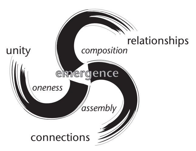 An image of dimensions of emergent wholes. 