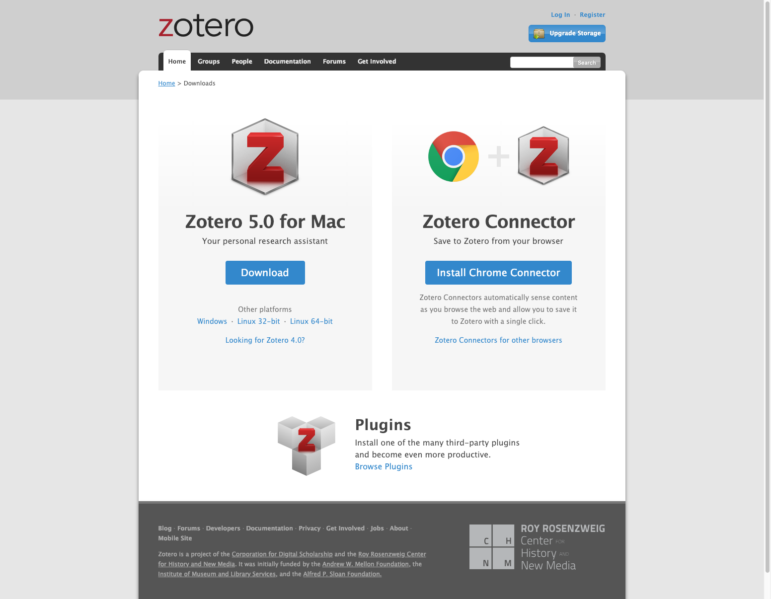 Download and install Zotero