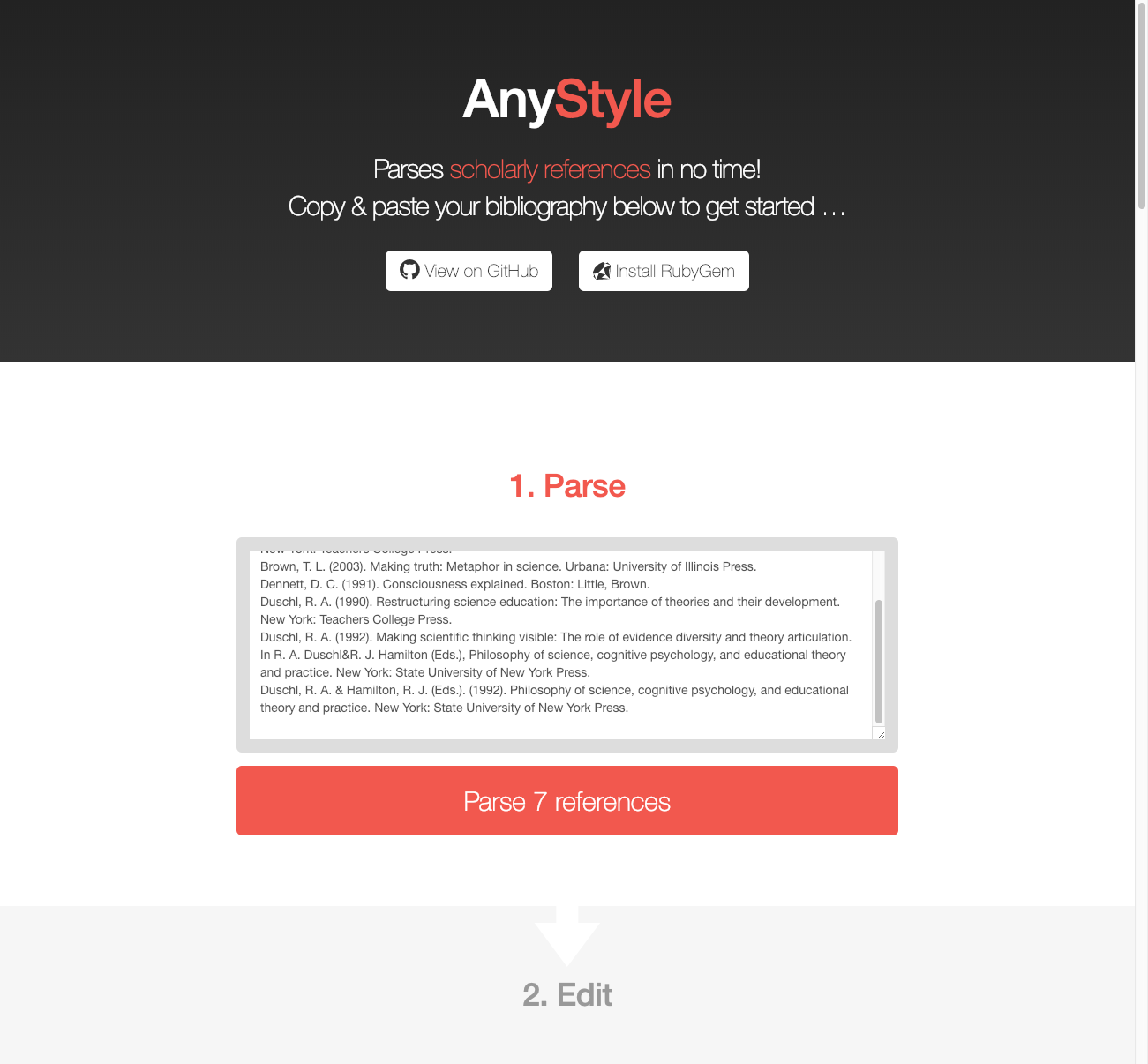 Paste the list into AnyStyle.io