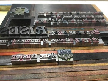 letterpress