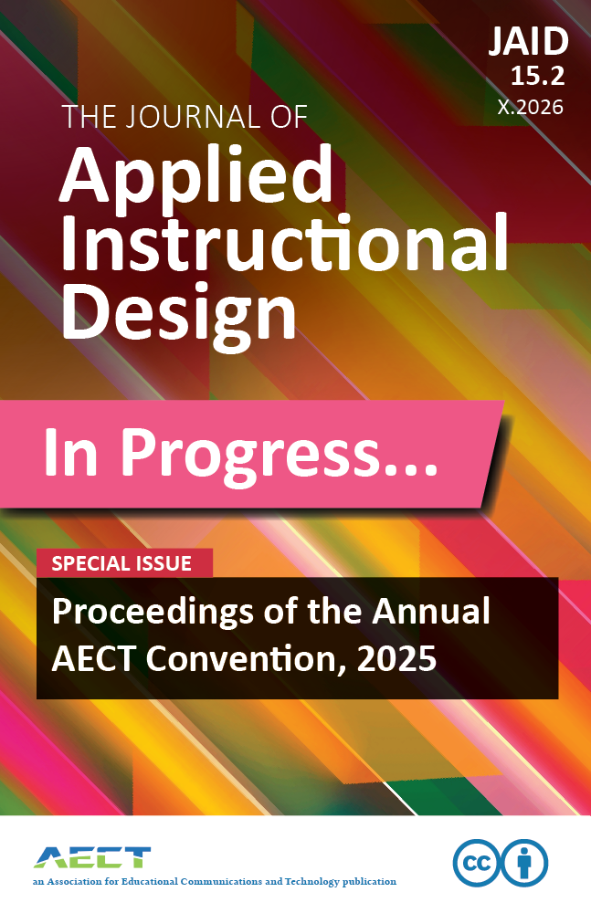 The Journal of Applied Instructional Design