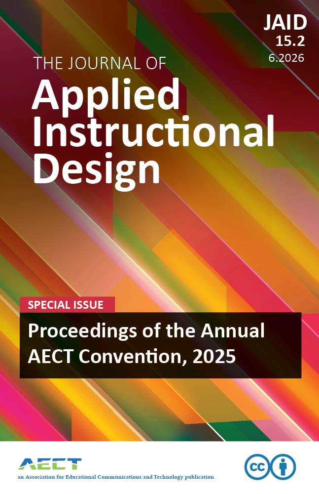 The Journal of Applied Instructional Design