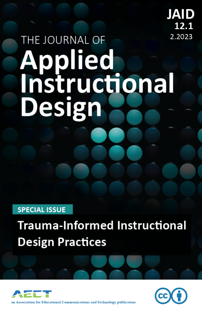 The Journal of Applied Instructional Design