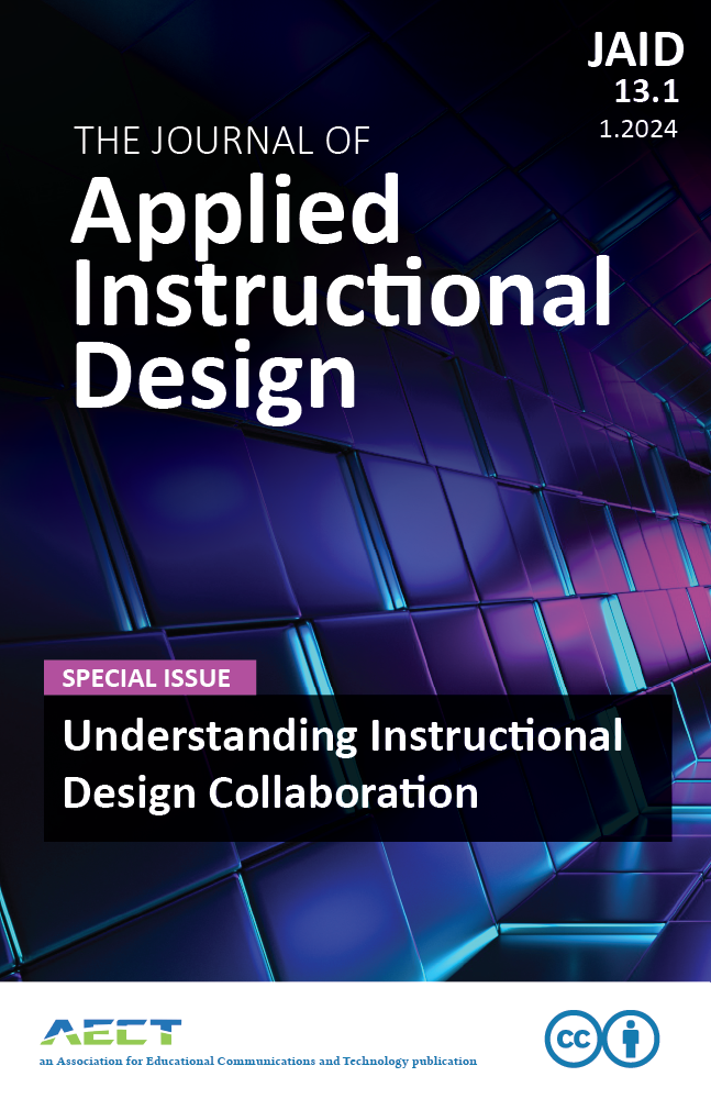 The Journal of Applied Instructional Design