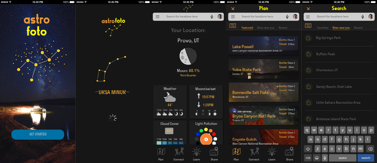 mobile app example